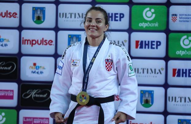 IJF World Judo Tour Zagreb Grand Prix, hrvatske judašice Barbara Matić i Lara Cvjetko s medaljama