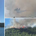 Nevjerojatno! Dronom snimao gašenje požara na Murteru pa time poremetio let kanaderima