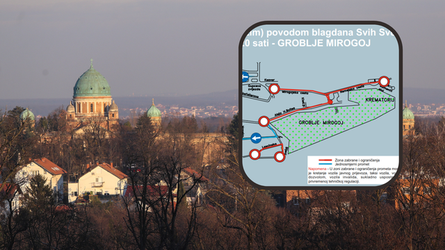 Blagdanski režim prometa u Zagrebu kreće već od četvrtka: Pogledajte karte s regulacijom