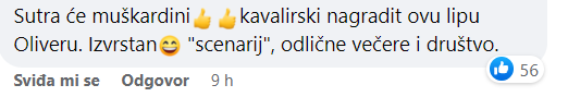 Gledatelji predviđaju pobjedu Oliveri: 'Lipa je i simpatična, kavaliri će je večeras nagraditi'