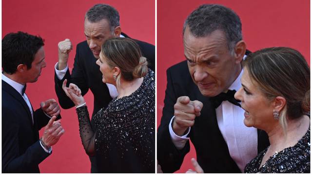 Tom Hanks živčanio na tepihu u Cannesu, oglasila se supruga: 'Nažalost, to ne prodaje priče'