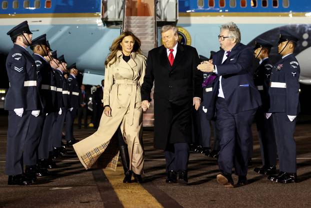 U.S. President Trump visits Britain