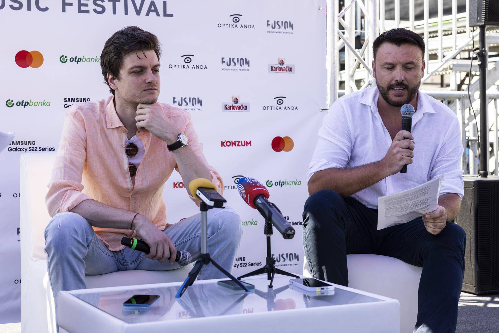 Split: Konferencija za medije povodom Fusion festivala