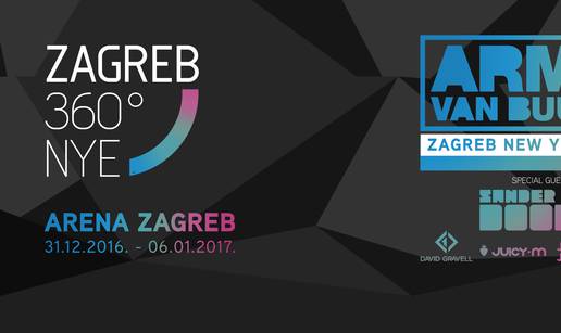 Armin Van Buuren za Novu godinu nastupa u Zagrebu