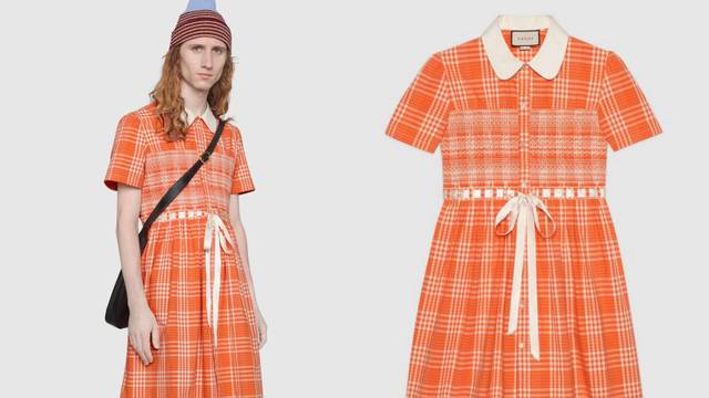 Gucci prodaje mušku haljinu sa satenskom trakom za 14.000 kn