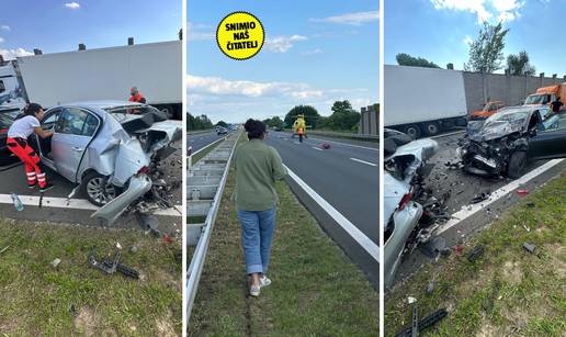 FOTO Nova teška nesreća na A3 kod Samobora. Smrskani auti, stigao i medicinski helikopter