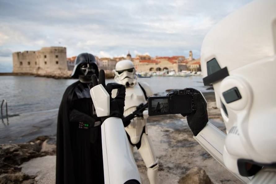 Darth Vader je na Stradunu: Neka Sila bude s gosparima