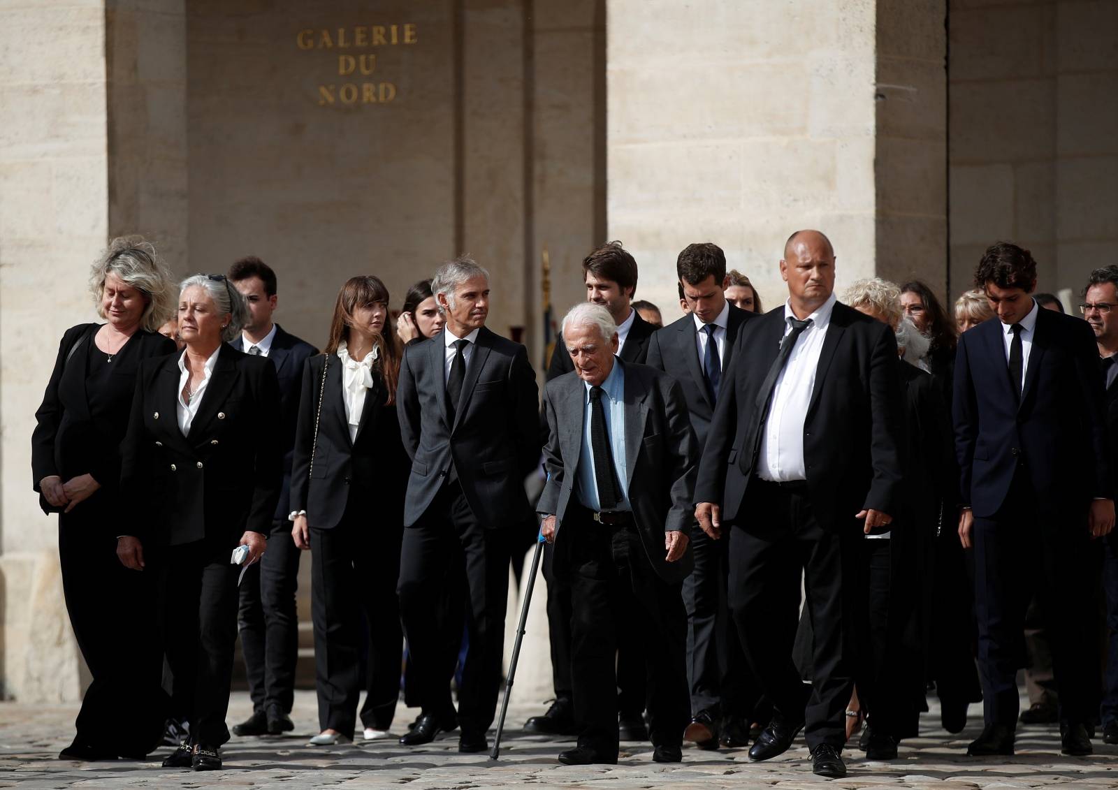 France pays national tribute to famed actor Jean-Paul Belmondo