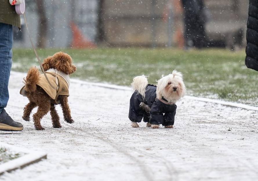 Snijeg je počeo padati i u Zagrebu