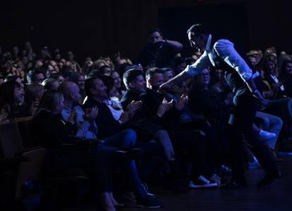 FOTO Sergej Ćetković nastupio u rasprodanoj dvorani Lisinski