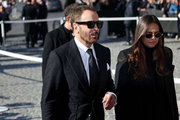 Funeral ceremony of fashion designer Valentino Garavani, in Rome