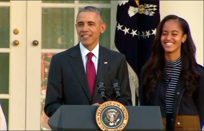 Barack Obama: 'Zahvalan sam na tome što su kćeri uz mene'