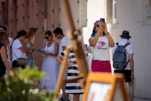 Zadar: Subotnja špica u centru grada