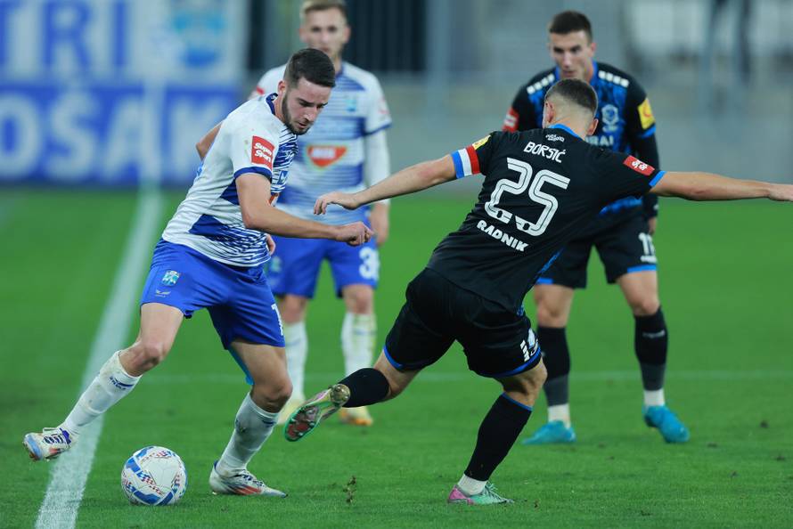 Osijek i Varaždin sastali se u 8. kolu SuperSport HNL-a