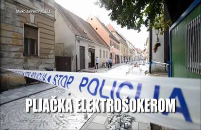 Uz prijetnju elektrošokerom opljačkali zlatarnicu u Varaždinu