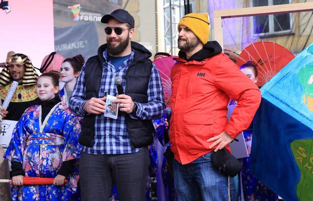 Velika povorka maskiranih grupa na 200. Samoborskom fašniku