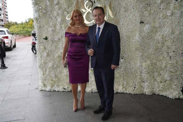 Beograd: Dolazak uzvanika na proslavu vjenčanja Mihajla Šaulića i Marine Velimirović  