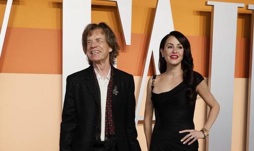 Mick Jagger na 'Oscarov' party došao s 44 godina mlađom partnericom, nisu se razdvajali