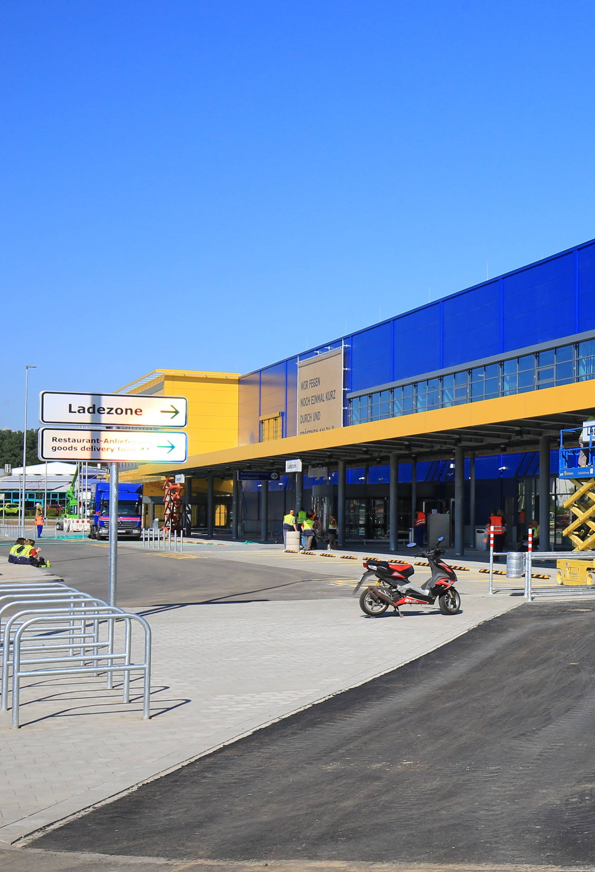 IKEA store in Magdeburg