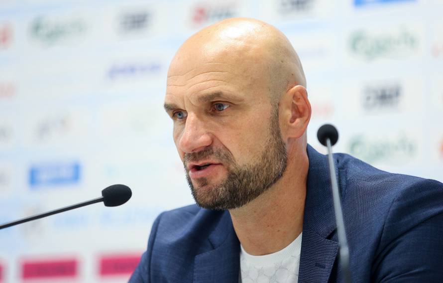 Konferencija za medije nakon utakmice između Rijeke i Lillea