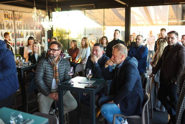 Zagreb: Slobodan Živojinović Boba predstavio vina svoje vinarije Vertiz