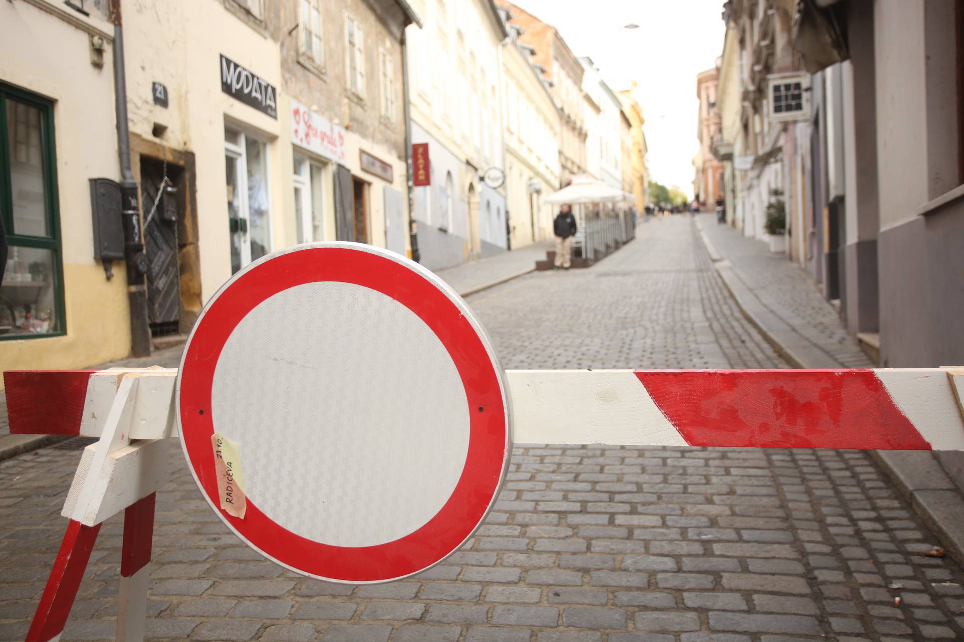 Zagreb: Zbog snimanja filma Canary Black blokiran dio Radićeve ulice