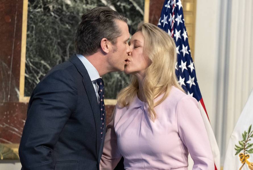 VP Vance Swears-In Pete Hegseth as US Secretary of Defense