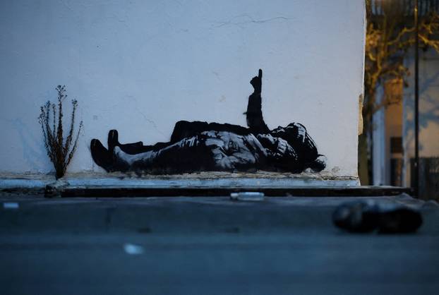 A new mural by anonymous artist&nbsp;Banksy, in Bayswater, London