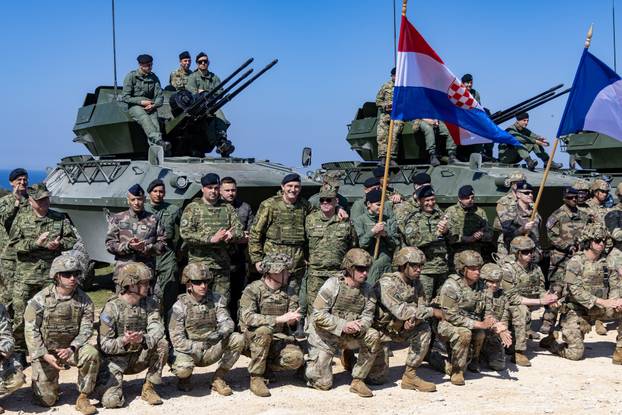 Pula: Na Kamenjaku se održava Međunarodna vojna vježba "Štit 25"