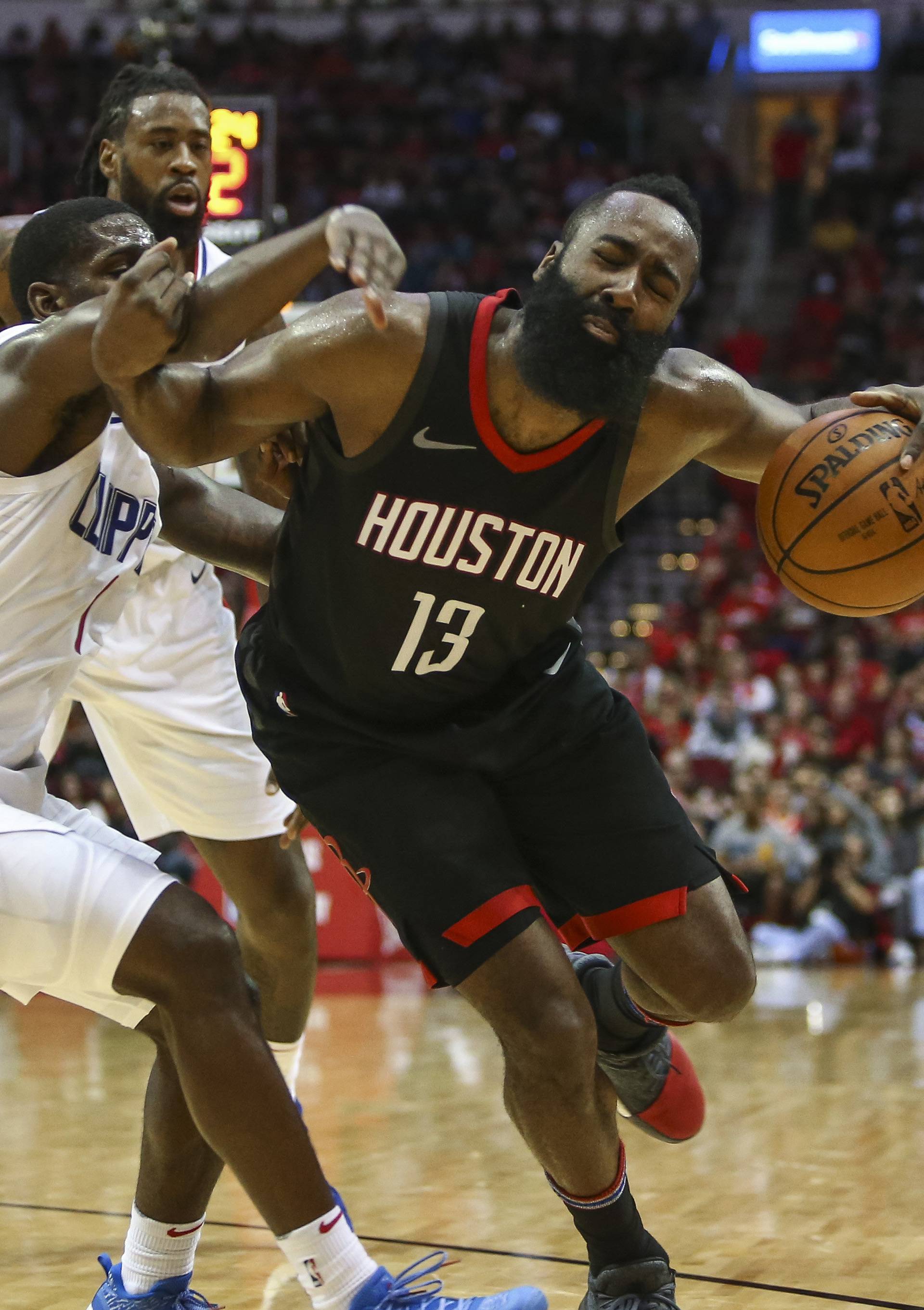 NBA: Los Angeles Clippers at Houston Rockets