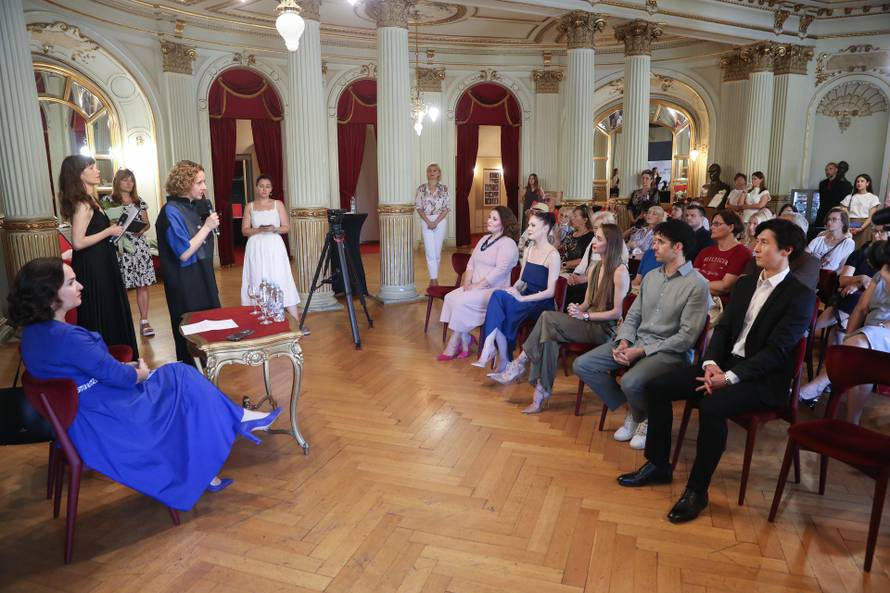 Zagreb: Svečana dodjela počasnog umjetničkog naslova nacionalnog prvaka/prvakinje