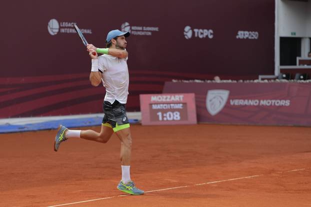 Banja Luka: Meč drugog kola ATP turnira Srpska Open, Laslo Đere - Borna Ćorić