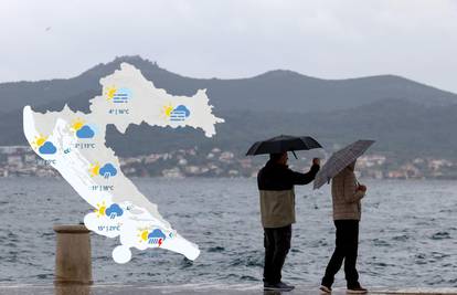 Nakon magle stiže sunce na sjeveru, na Jadranu pljuskovi i grmljavina. A vikend za pet