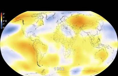 NASA pokazala kako izgleda 60 godina klimatskih promjena