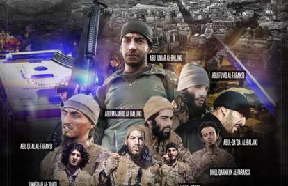 'Akcijski junaci': ISIL objavio plakat s napadačima na Pariz