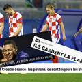 Francuzi se naslađuju: Hrvati, pa naši su plavi uvijek glavni