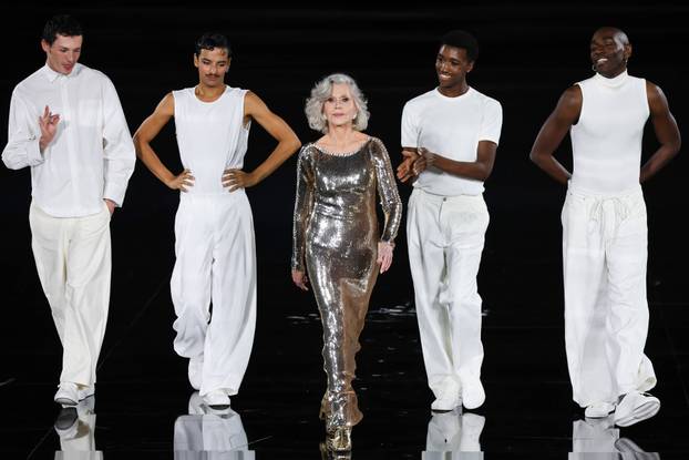 Paris Fashion Week - L'Oreal Paris: Le Defile. Liberte, Egalite, Sororite "You're Worth it"