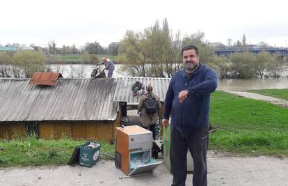 Nema više naše birtije! Ruši se Sidro, legendarni klub na Savi