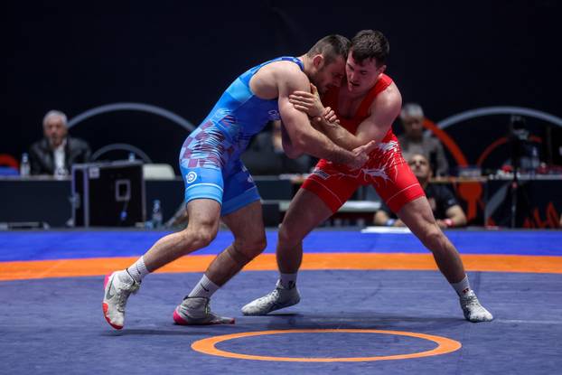 UWW Grand Prix Ranking Series Zagreb Open 2024., mu&scaron;karci &scaron;esnaestina finala, 87kg, Ivan Huklek - Ramon Rainer Betschart