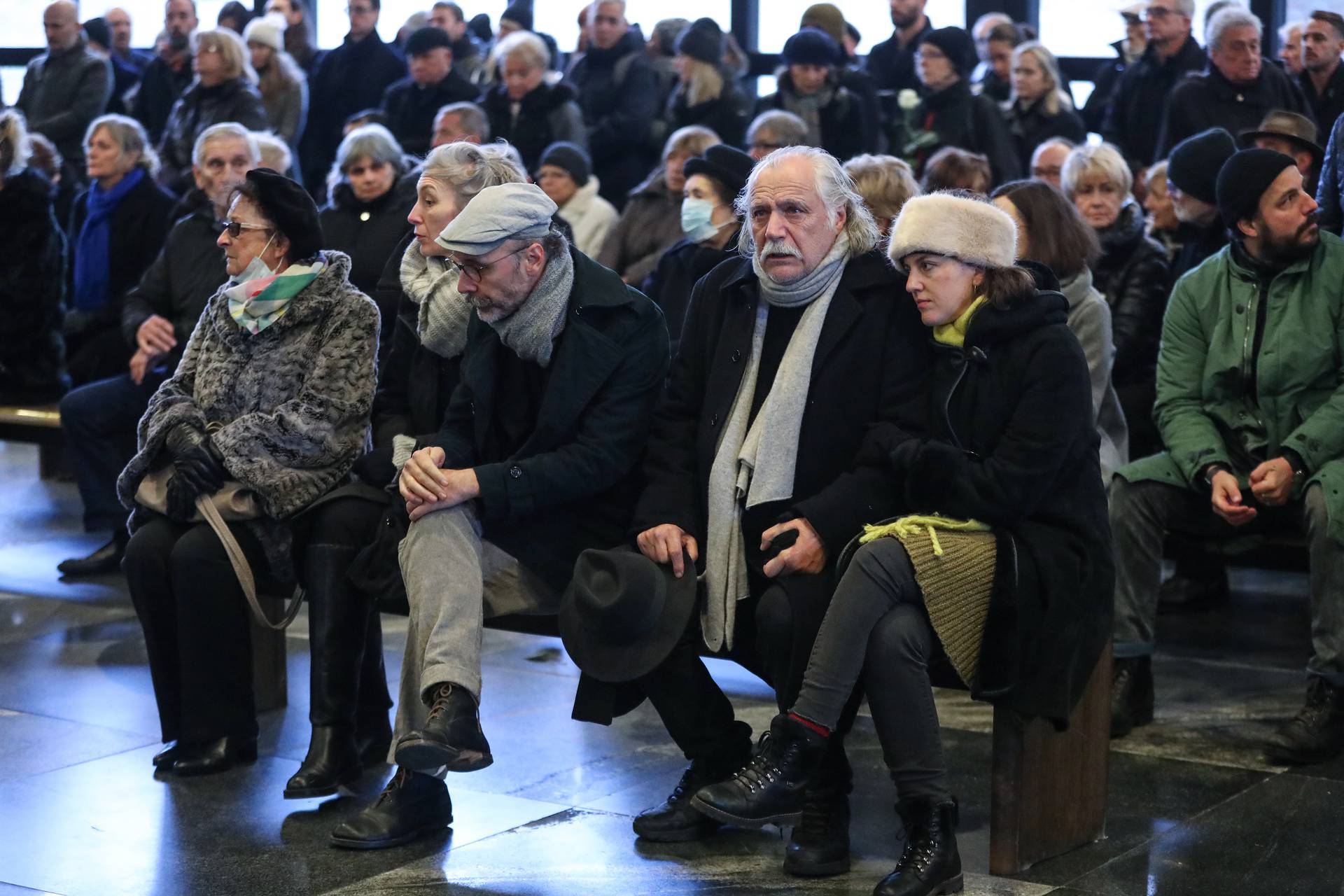 Zagreb: Posljednji ispraćaj glumca Mladena Vasaryja