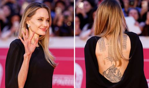 Angelina Jolie ponosno otkrila tetovaže na crvenom tepihu: Znate li što one simboliziraju?