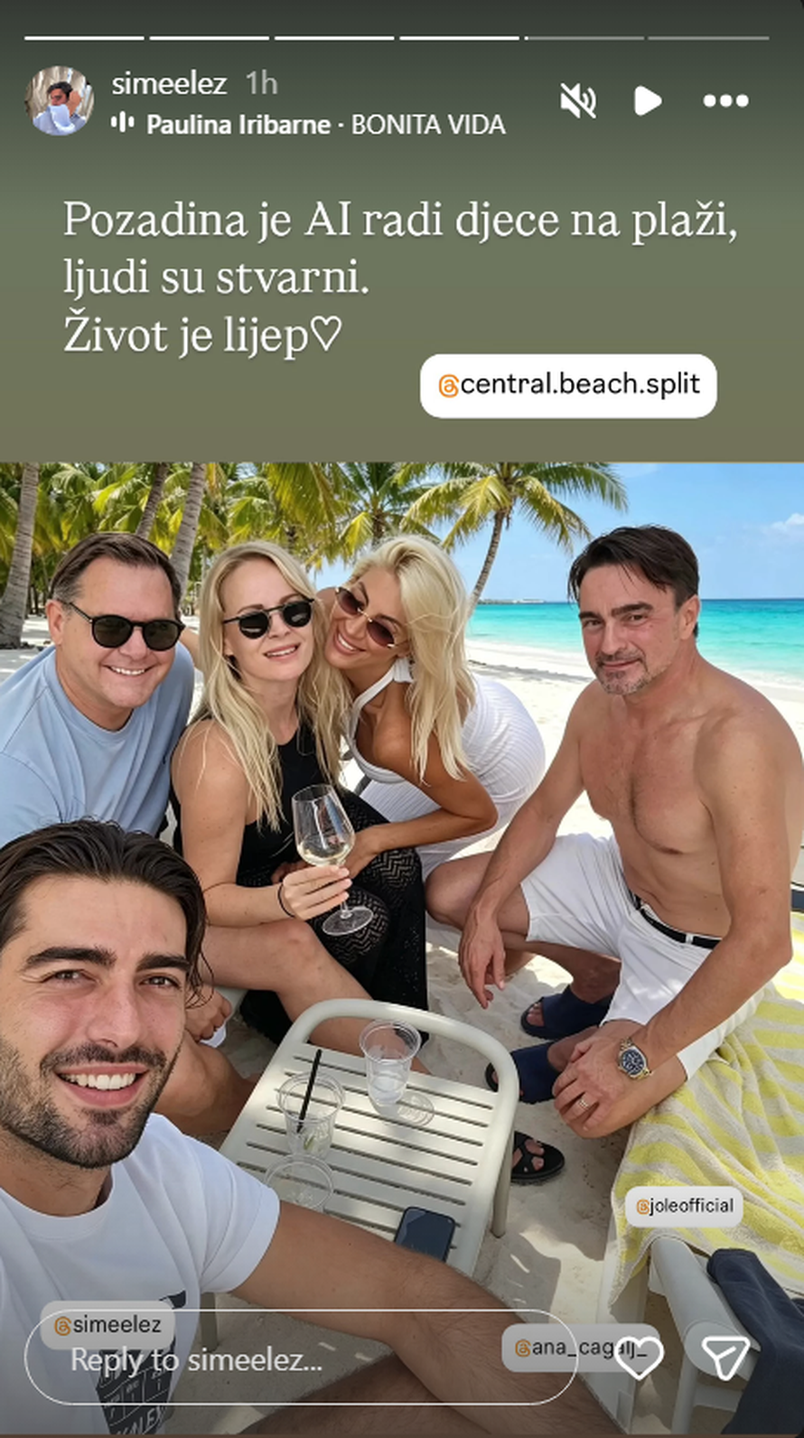 Maja Šuput mamila poglede u bikiniju, a evo gdje je bio Šime