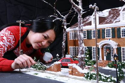 Home Alone gingerbread house