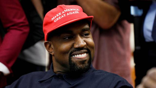FILE PHOTO: Rapper Kanye West attends a meeting with U.S. President Trump at the White House in Washington