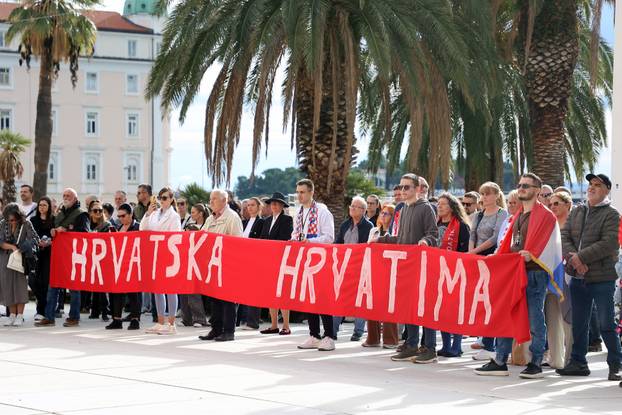 Split: Prosvjed protiv stranih radnika