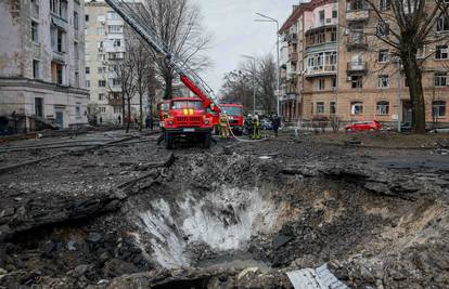 Kijev na meti ruskih napada tijekom noći, 13 ozlijeđenih