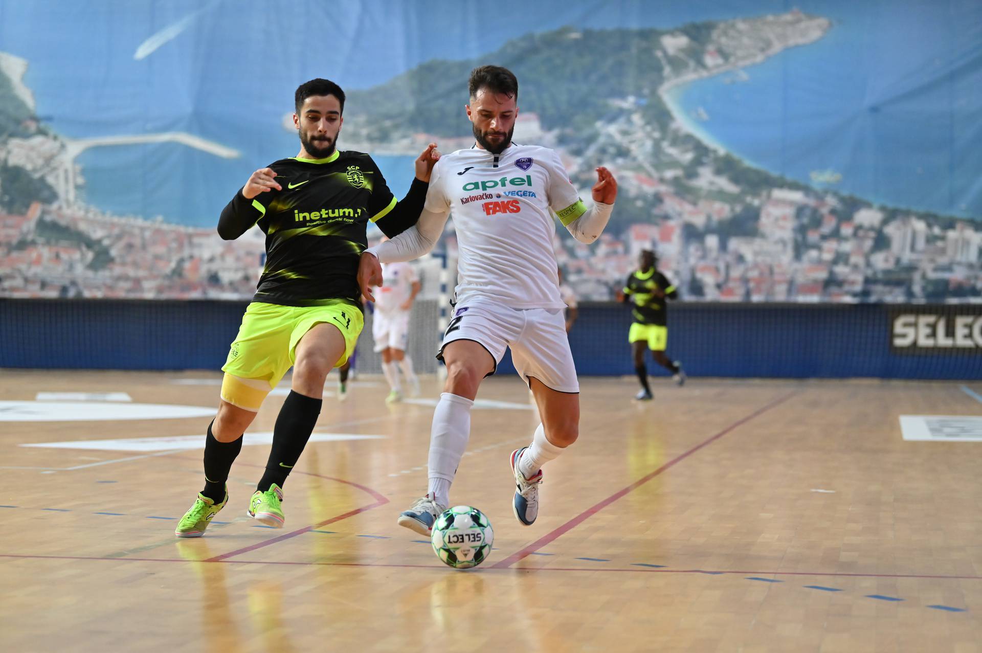 Makarska: UEFA Futsal Liga prvaka, Novo Vrijeme - Sporting