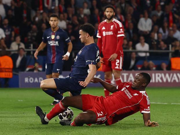 UEFA Champions League - Quarter Final - First Leg - Paris St Germain v Liverpool