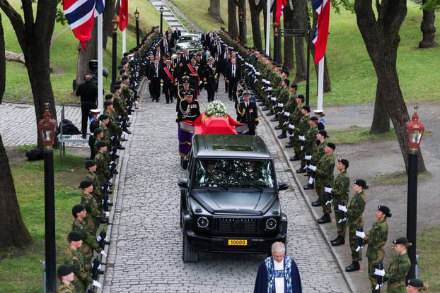 Funeral of Norway's King Harald in Oslo
