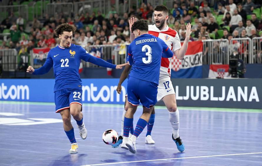 Ljubljana: Francuska - Hrvatska u borbi za broncu